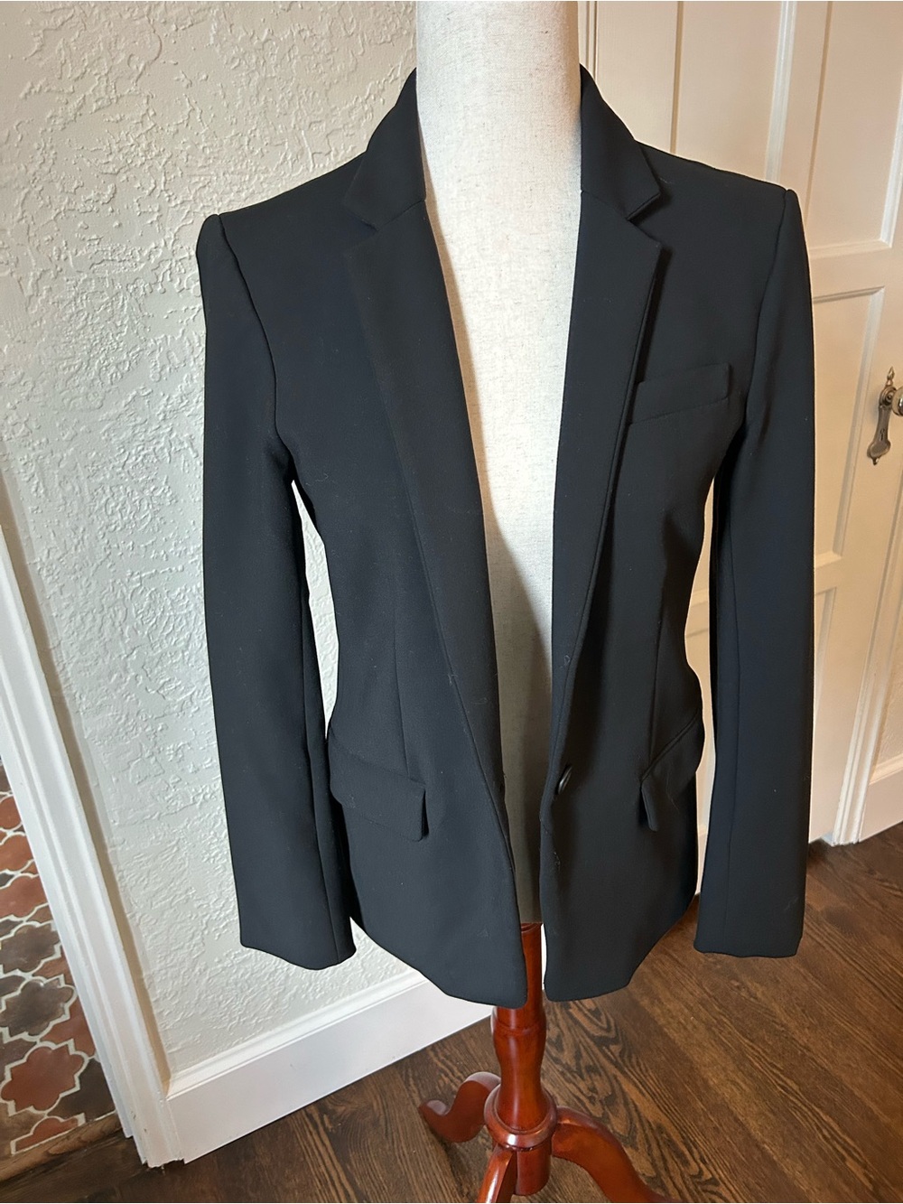 J. Crew Black Tailored Regent Blazer